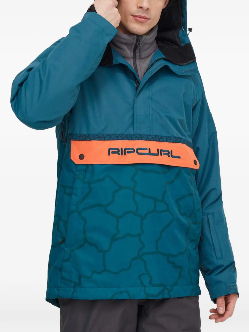 Rip Curl Anti-series Primitive Panelled Ski Jacket In Blue