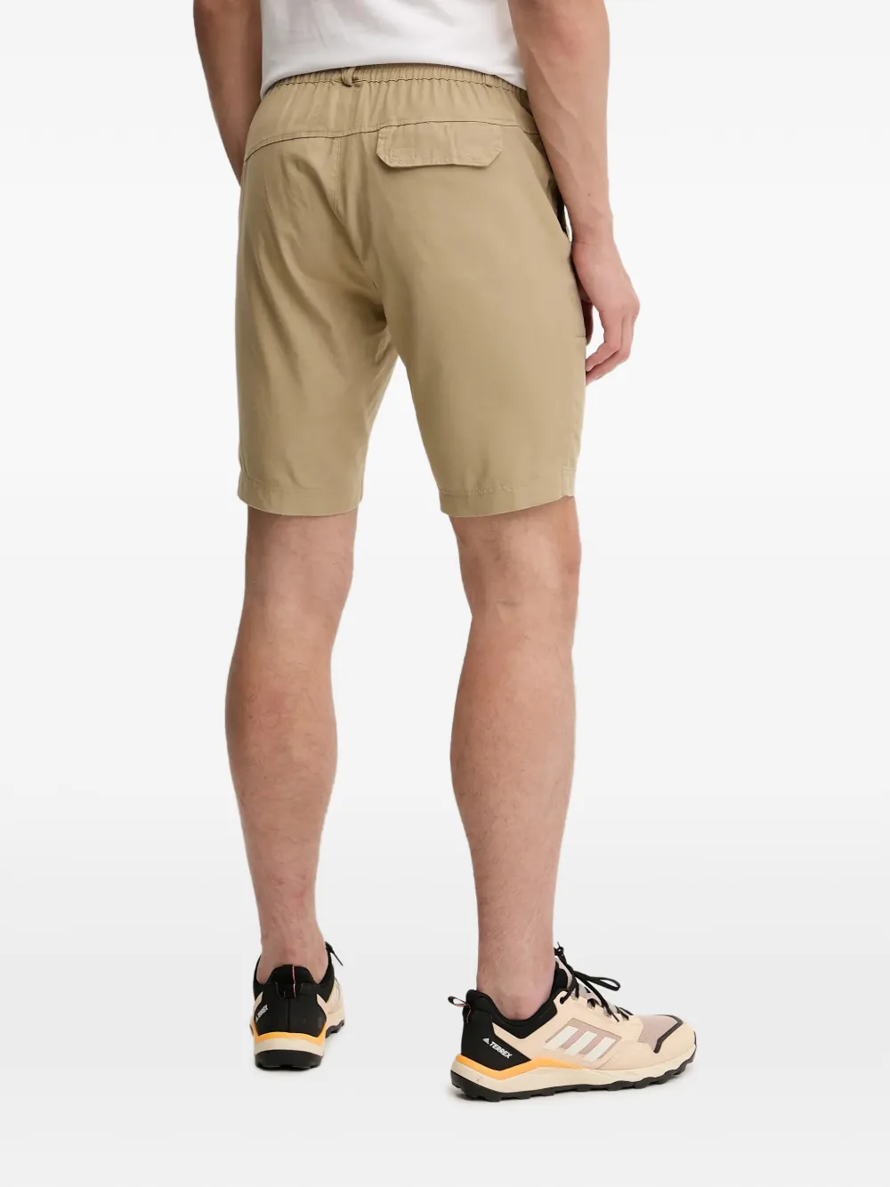 Quiksilver Shorts met logopatch Beige