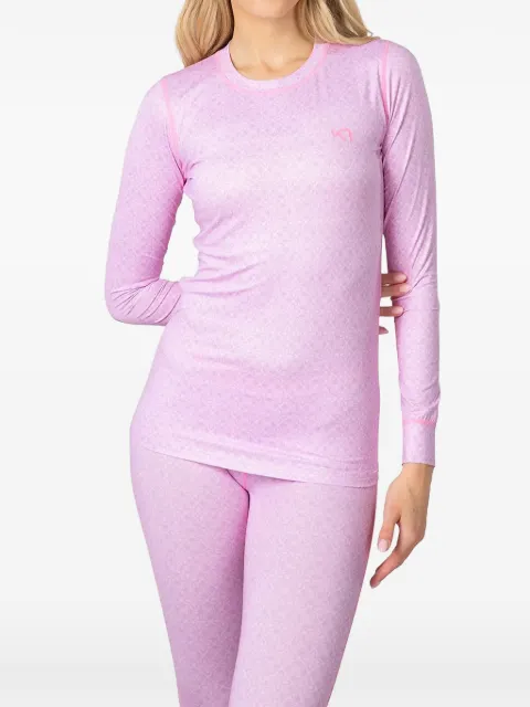 Kari Traa Fryd geometric-pattern long-sleeve base layer