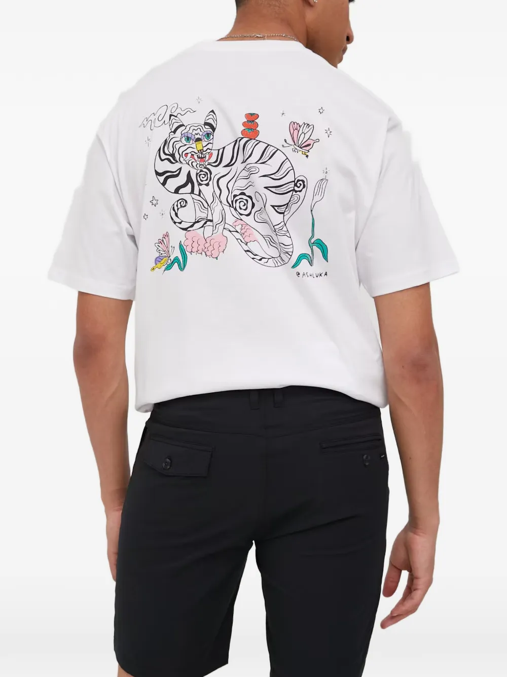 Rip Curl Twisted 18 chino shorts Zwart