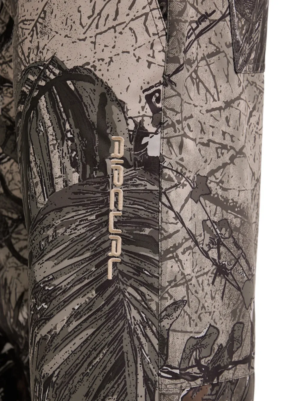 Rip Curl Search skibroek met bladeren-print Grijs