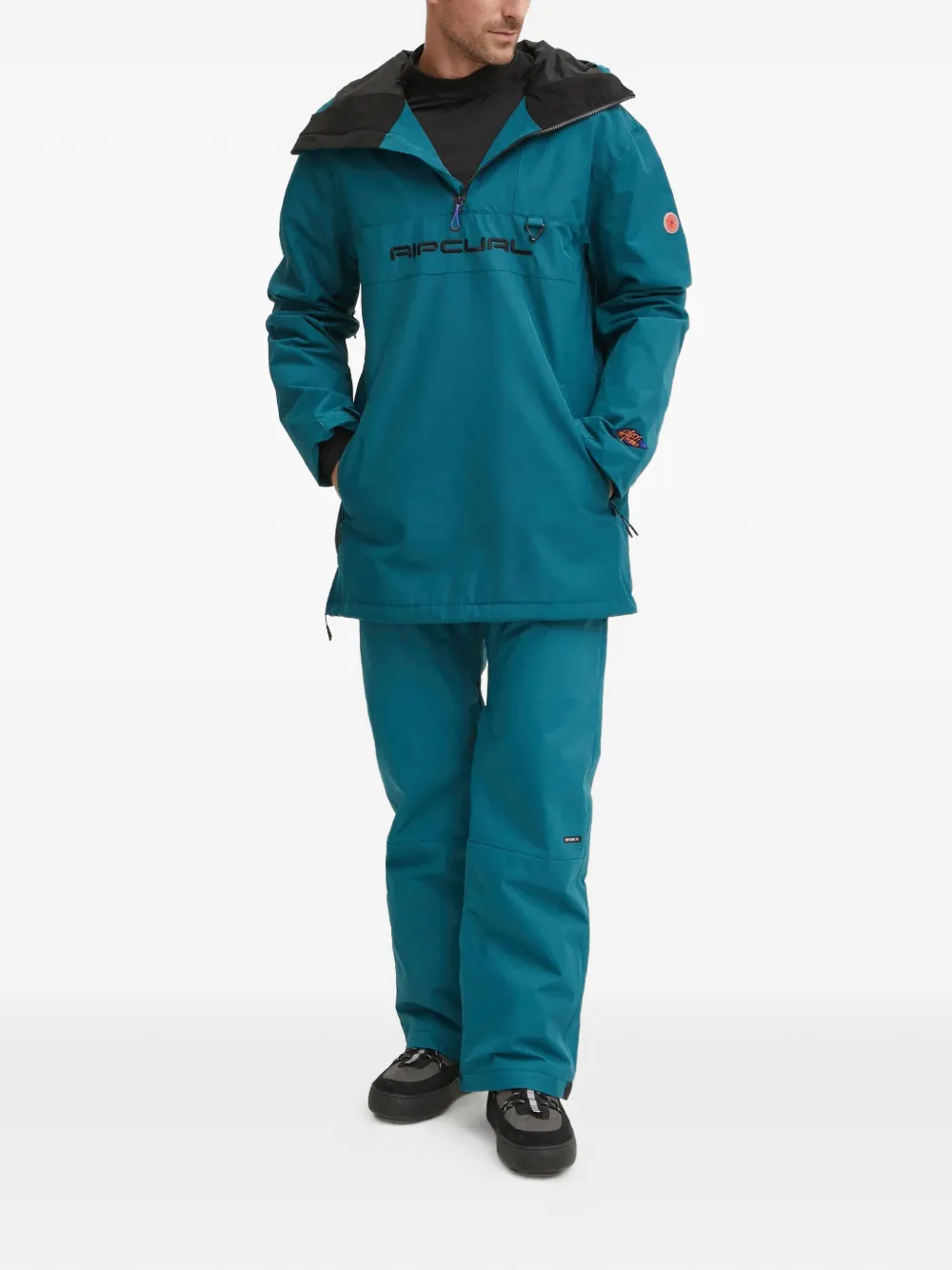 Rip Curl Skibroek met logo-patch Groen