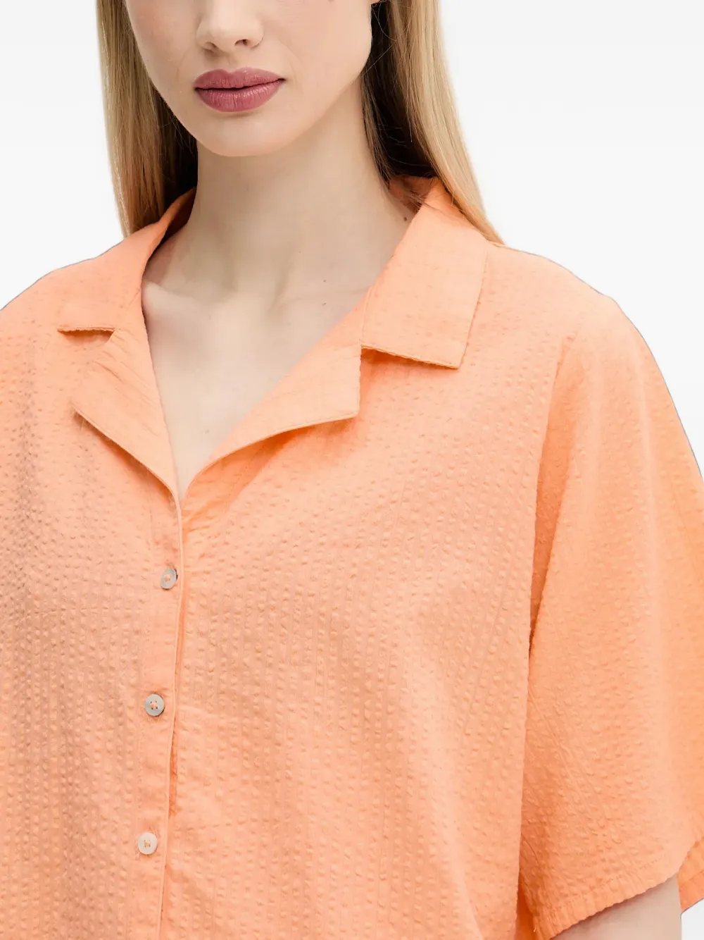 Rip Curl overhemd met korte mouwen Oranje