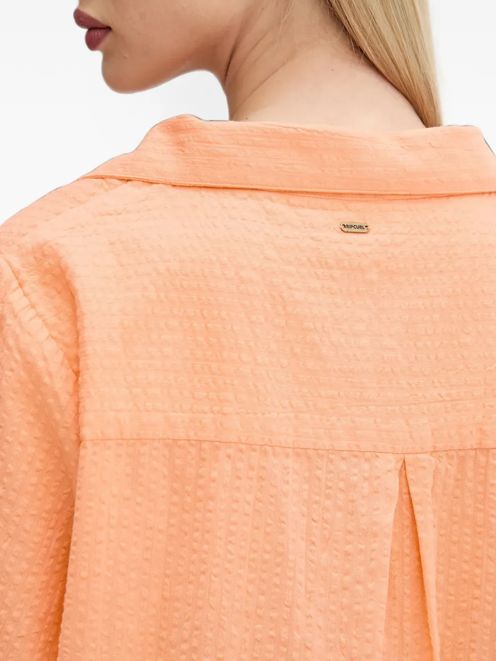 Rip Curl overhemd met korte mouwen Oranje