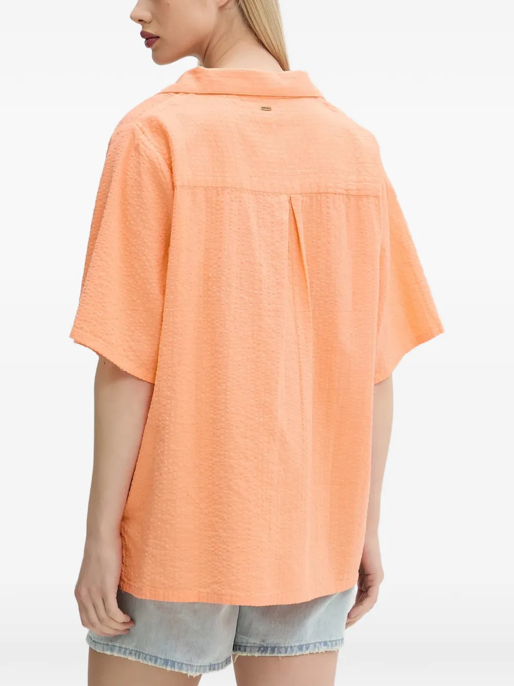 Rip Curl overhemd met korte mouwen Oranje