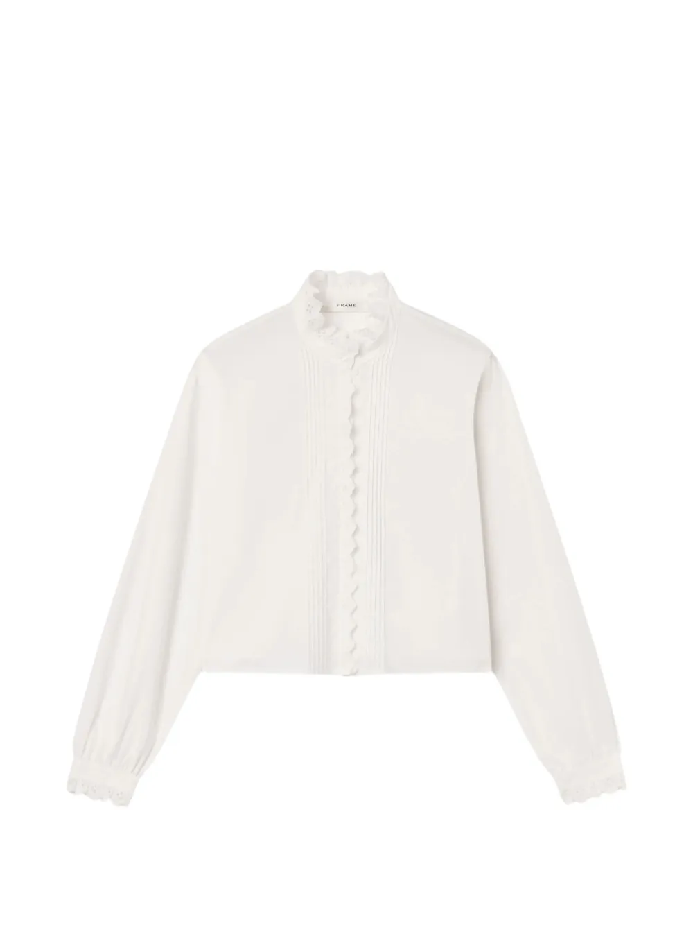 FRAME Keepsake Pintuck shirt - White