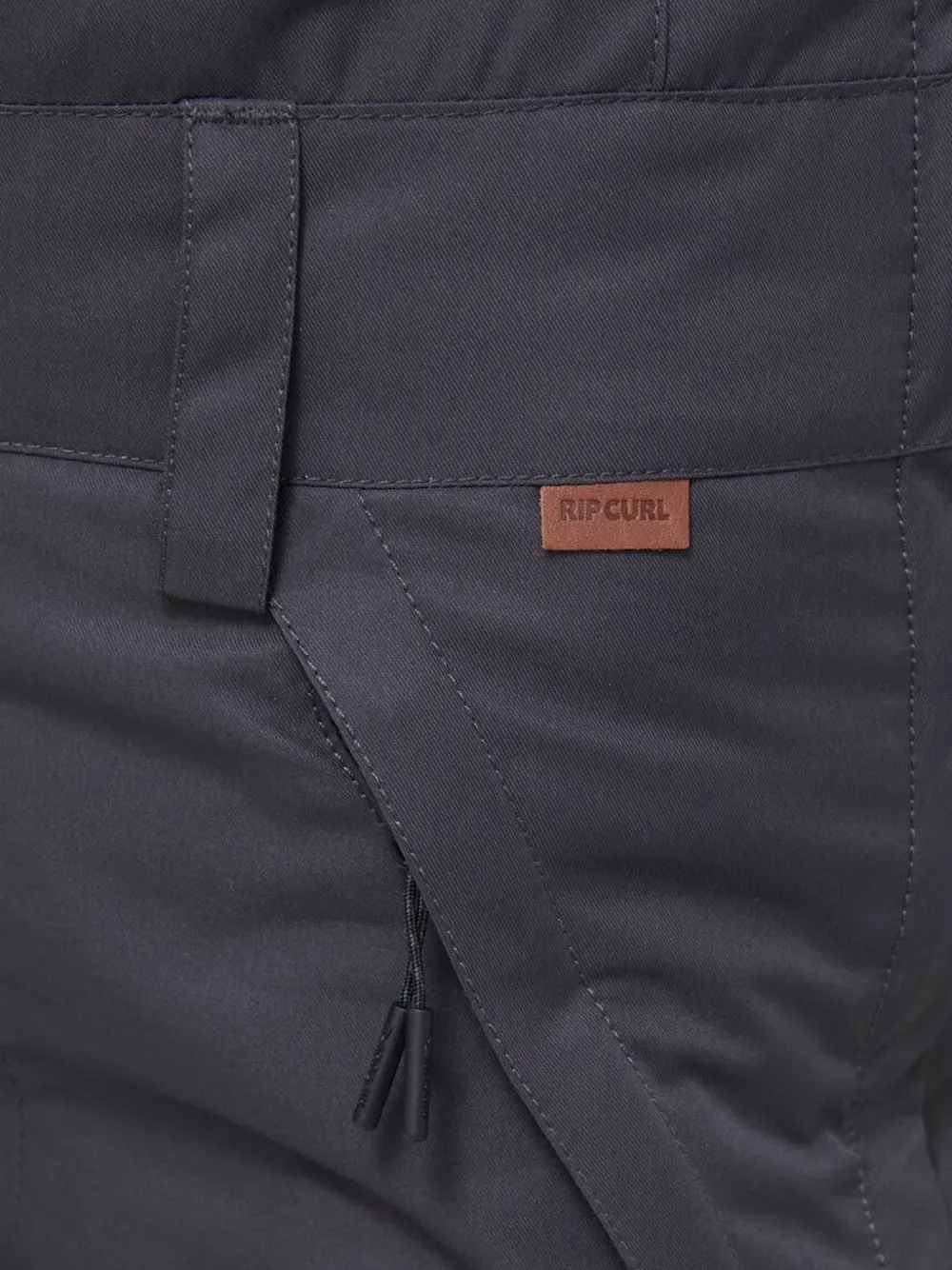 Rip Curl Skibroek met logopatch Grijs