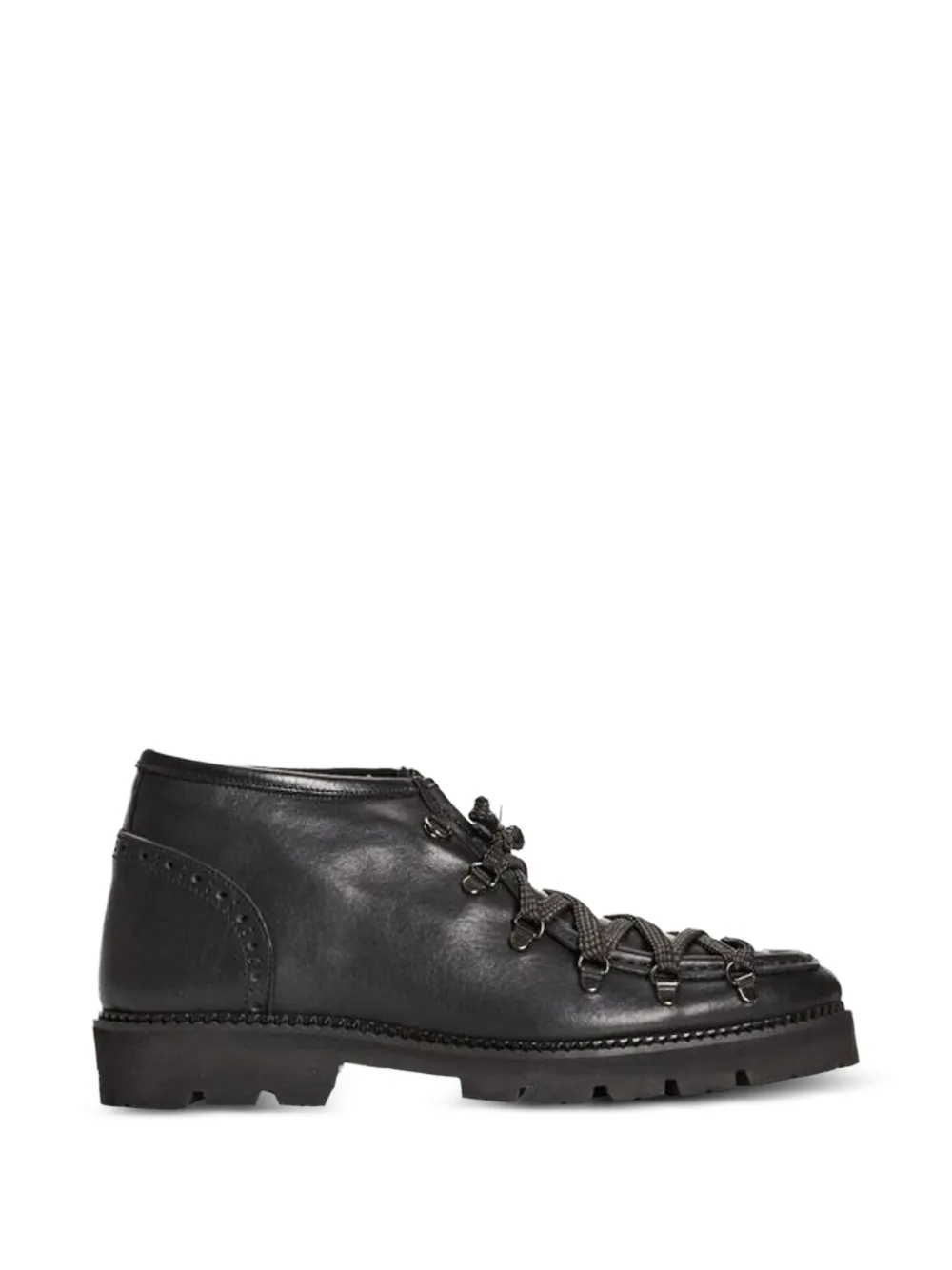 Roberto Pepe Luxury lace-up lug-sole boots