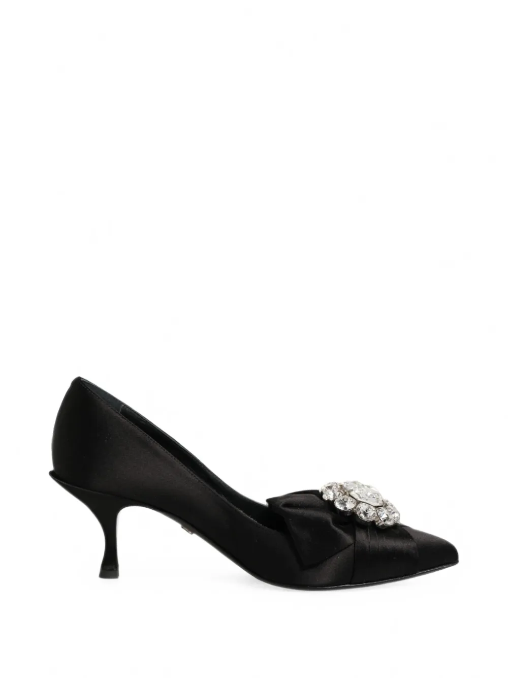 Dolce & Gabbana bow crystal-embellished pumps · 35.5