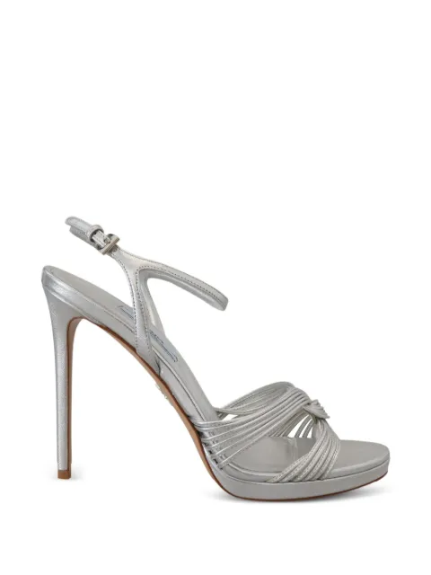 Prada strappy leather sandals