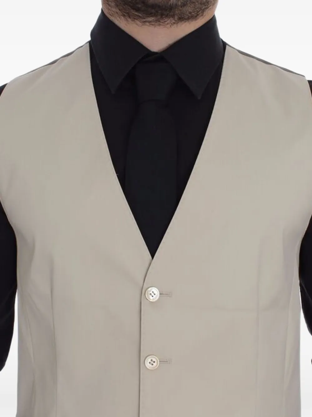 Dolce & Gabbana Spencer met V-hals Beige