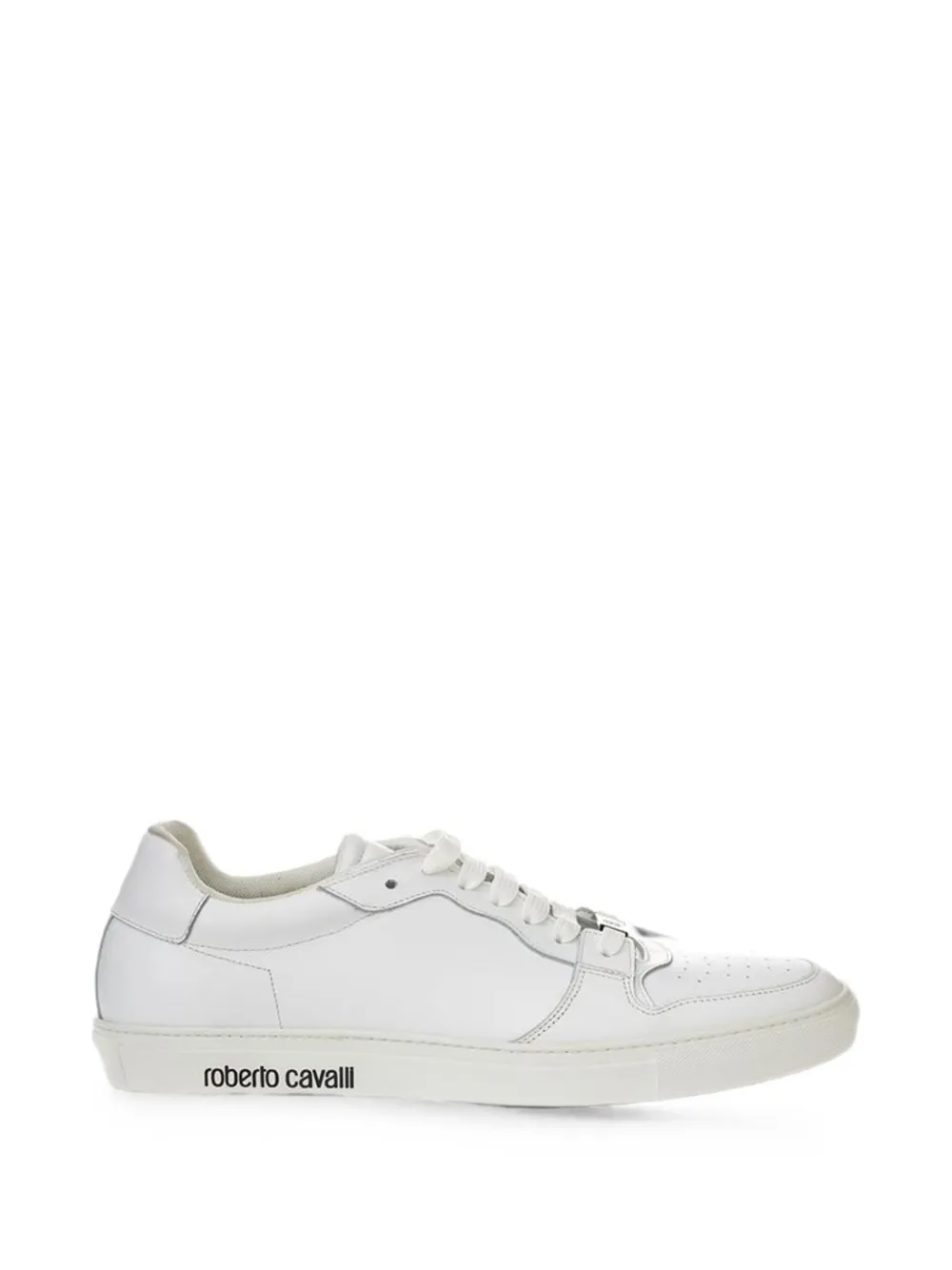 Roberto Cavalli logo leather sneakers · 6