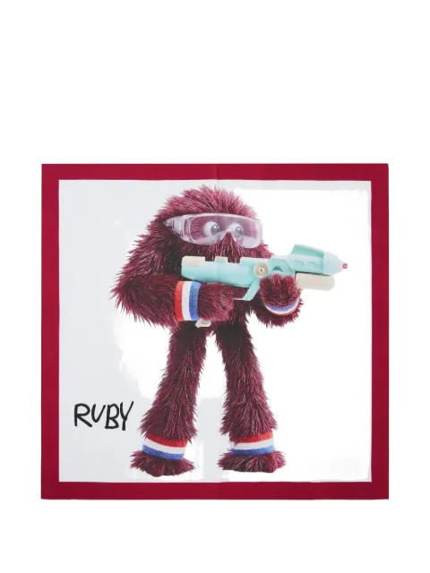 The Fluffadoos Ruby Songkran bandana