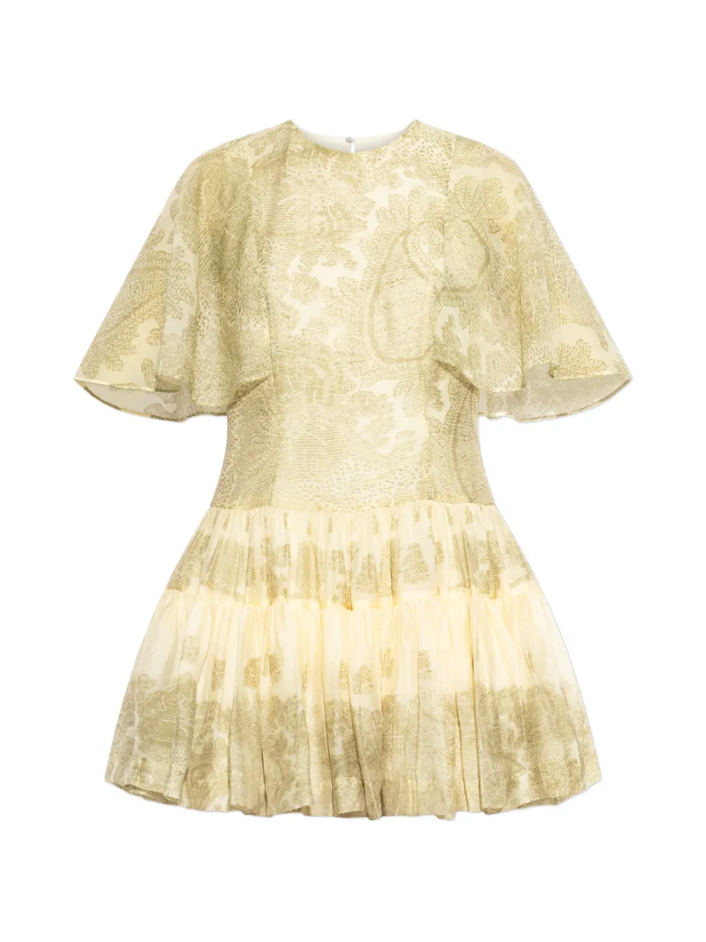 AllSaints Abito corto Yanna con stampa paisley - Verde