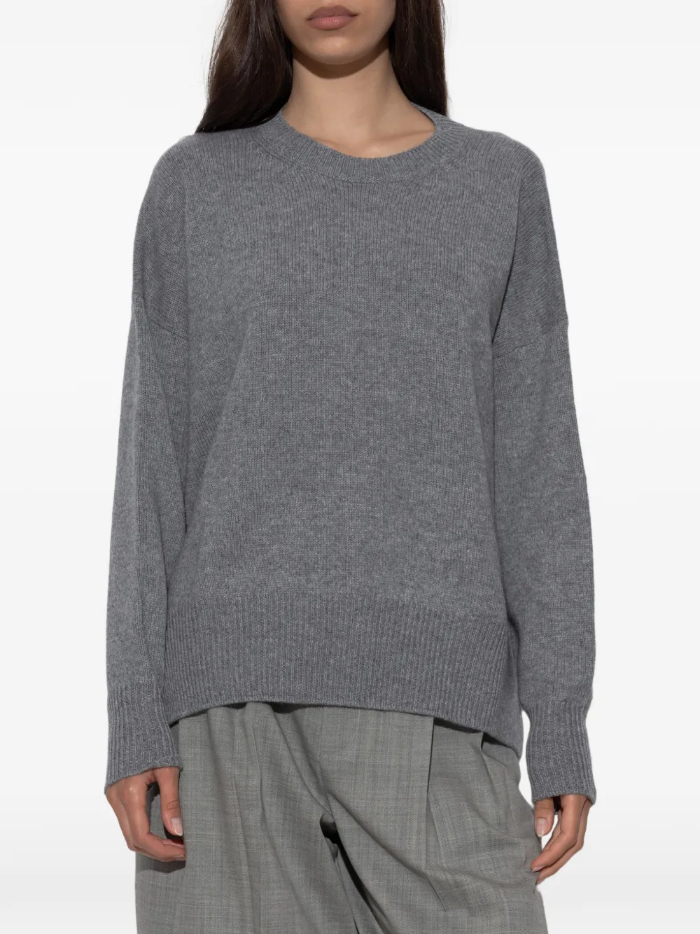 Jil Sander Trui met afwerking Grijs