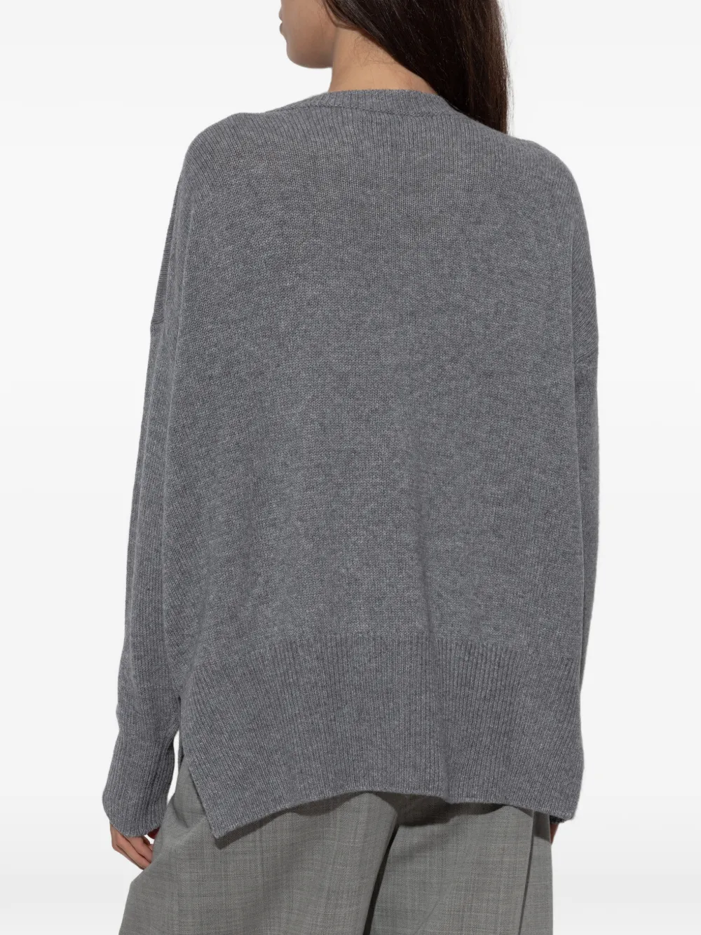 Jil Sander Trui met afwerking Grijs