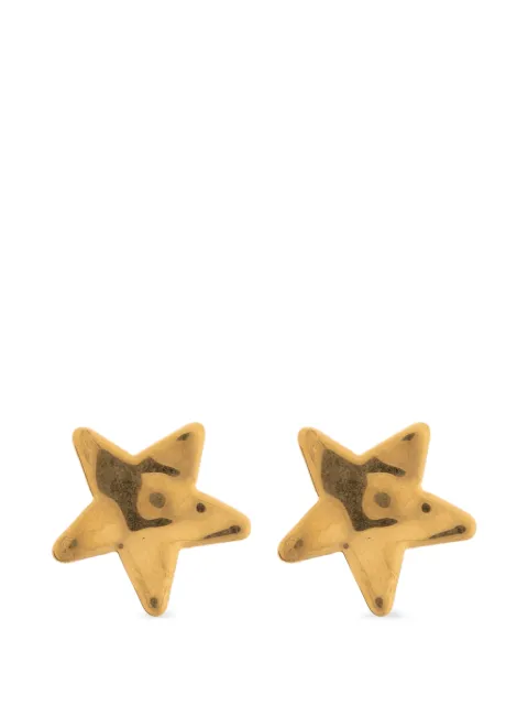 Jil Sander star-shaped earrings
