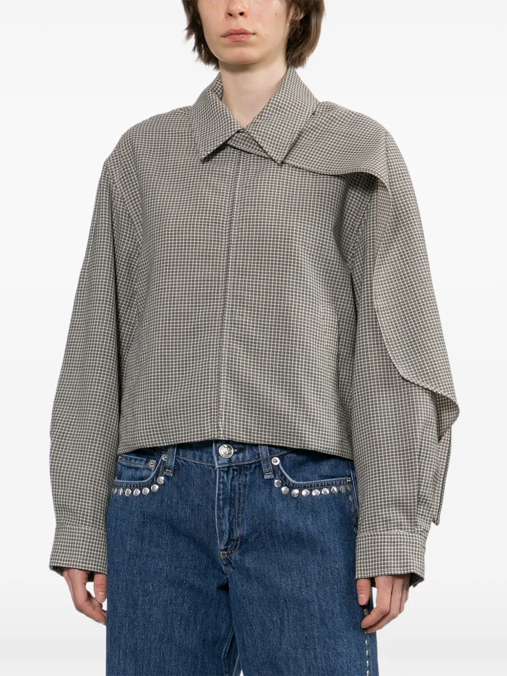 rag & bone Krista wollen jack Beige