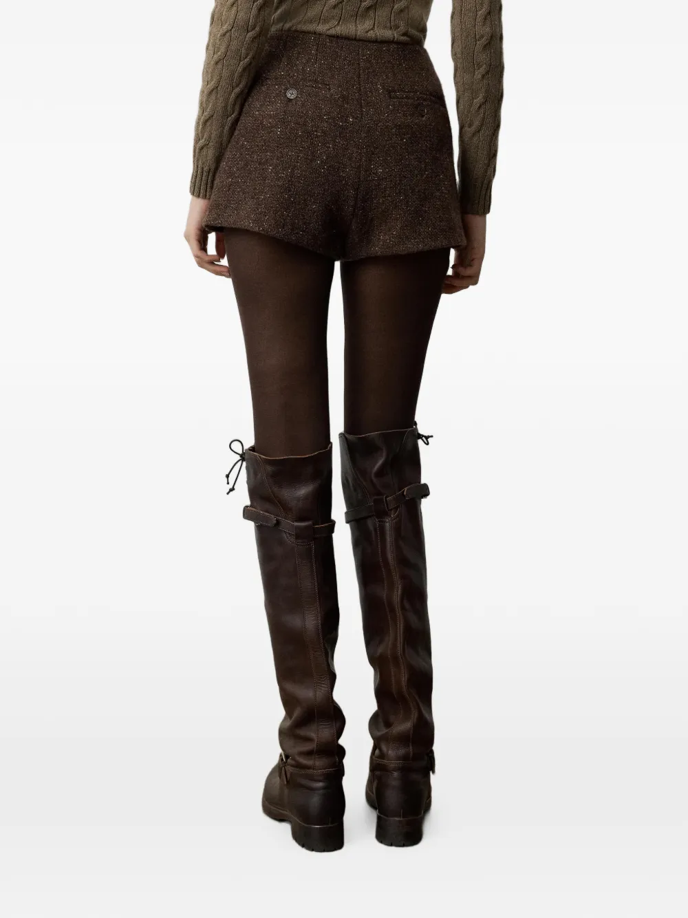 Ralph Lauren Collection Walace tweed shorts Bruin
