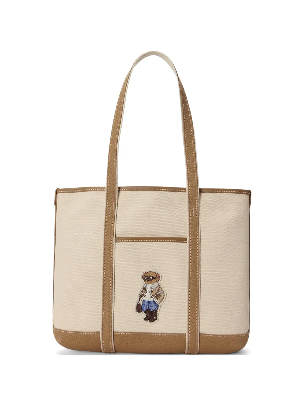 Polo Ralph Lauren Polo Bear canvas shopper Beige
