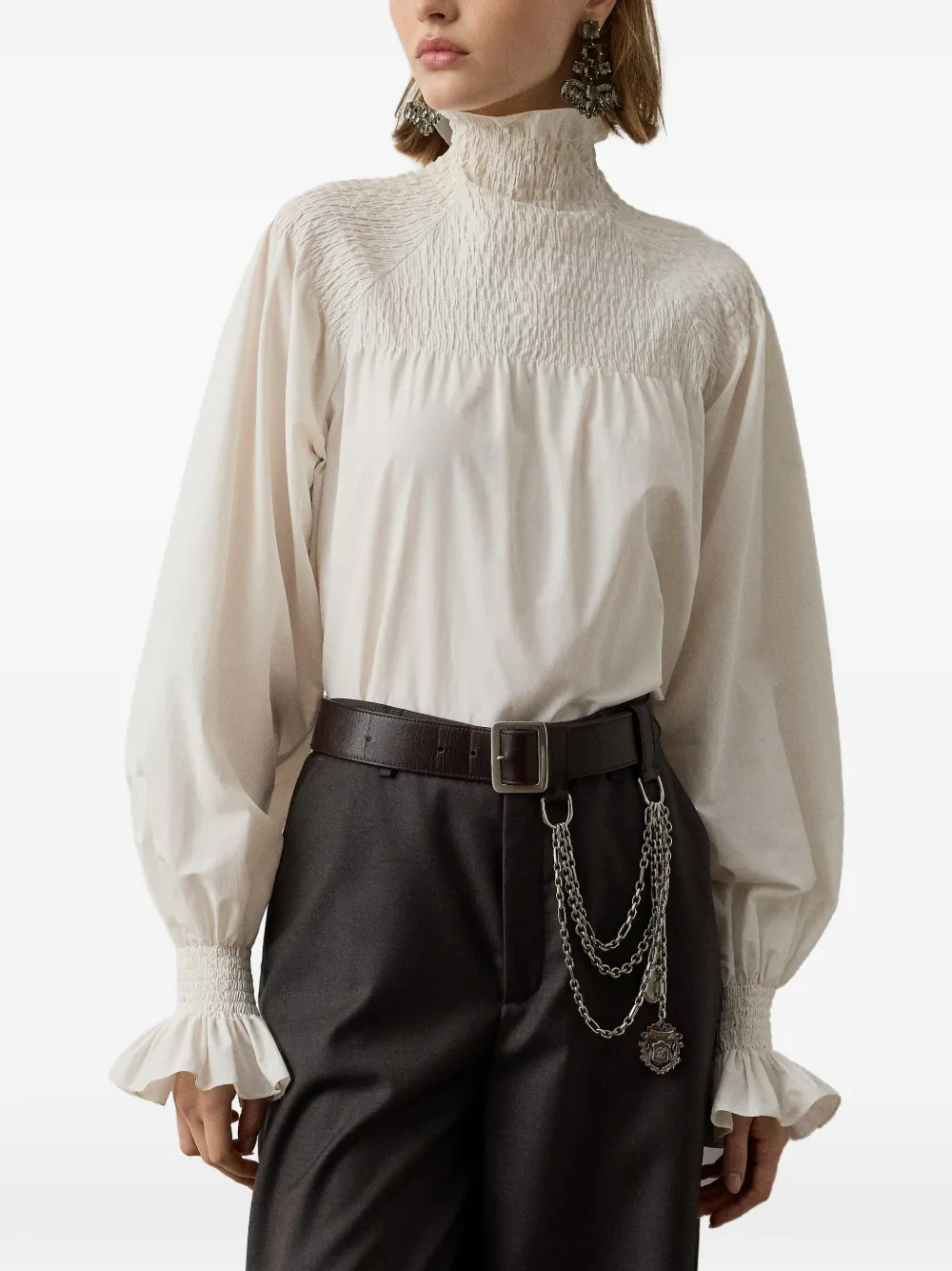 Ralph Lauren Collection Maddison blouse Beige