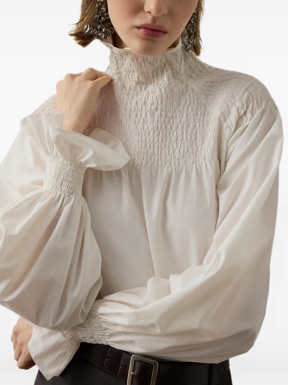 Ralph Lauren Collection Maddison blouse Beige