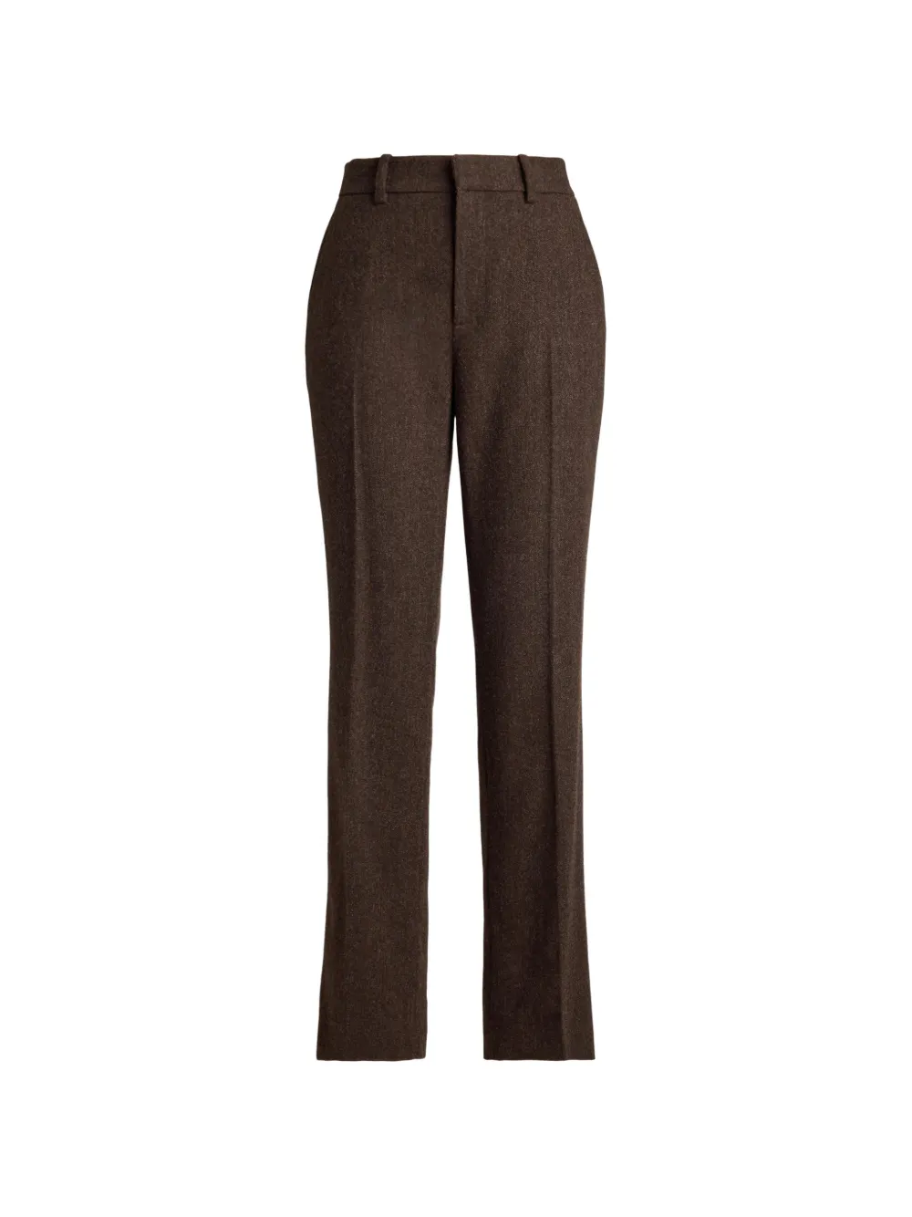 Ralph Lauren Collection pantalon de tailleur Andrey à chevrons - Marron