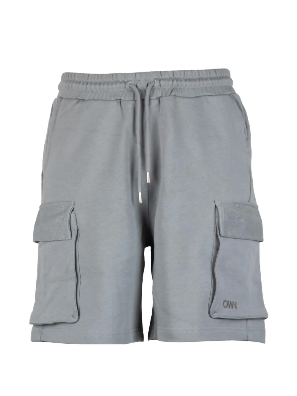 OWN cargo-pocket drawstring shorts - Grau