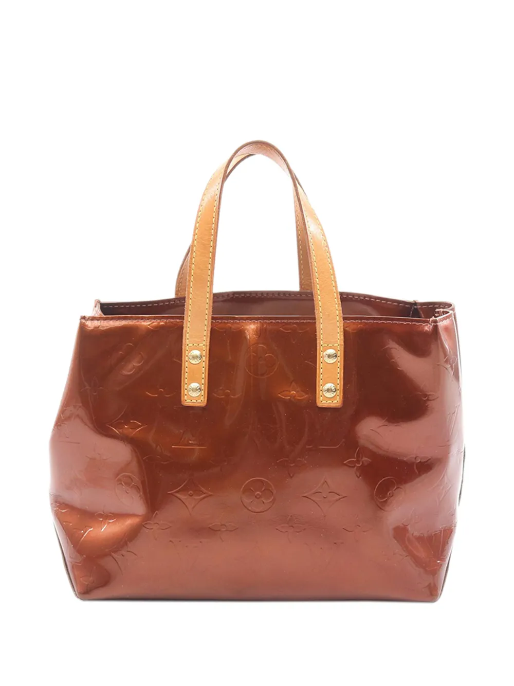 Louis Vuitton Pre-Owned 2002 Monogram Vernis Reade PM handbag - Marrone