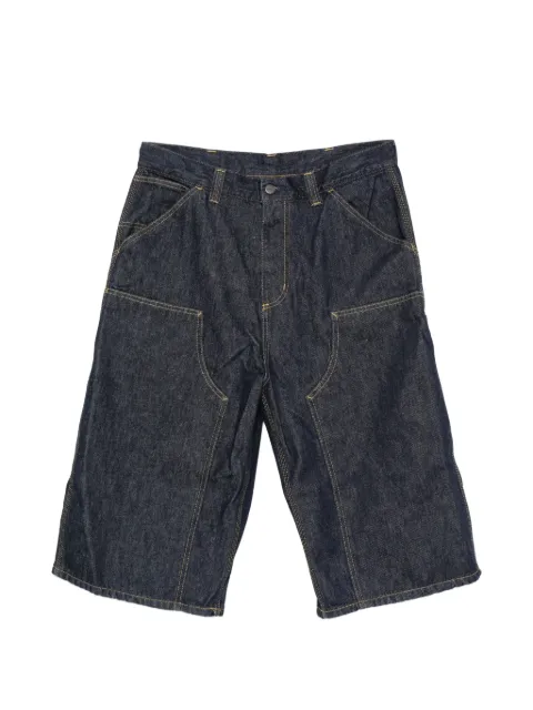 Carhartt WIP double-knee long denim shorts