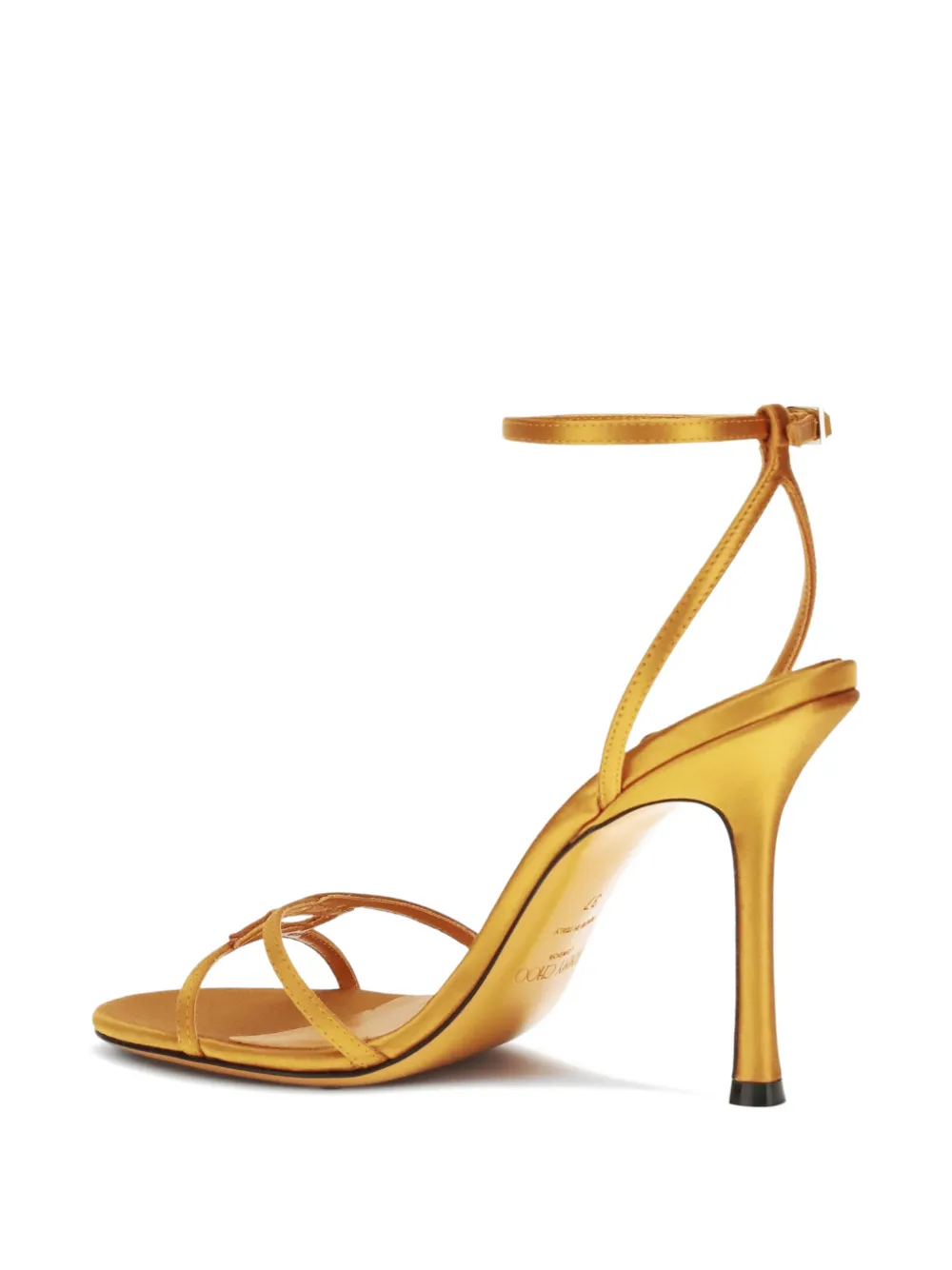 Jimmy Choo Leo 100 heeled sandals Oranje