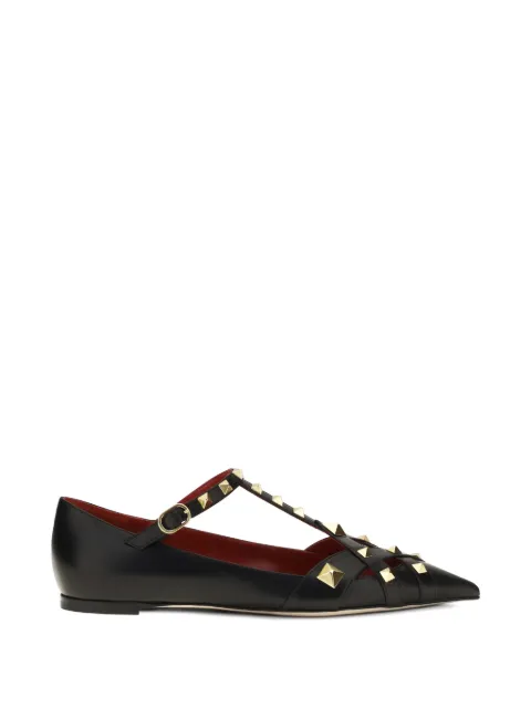 Valentino Garavani Studdy cage flat pumps