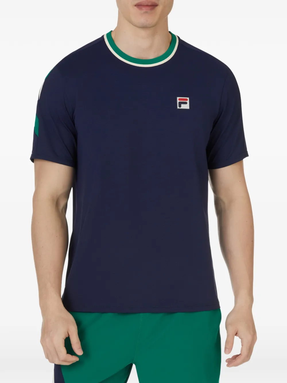 Fila Pro Tennis Heritage T-shirt Blauw