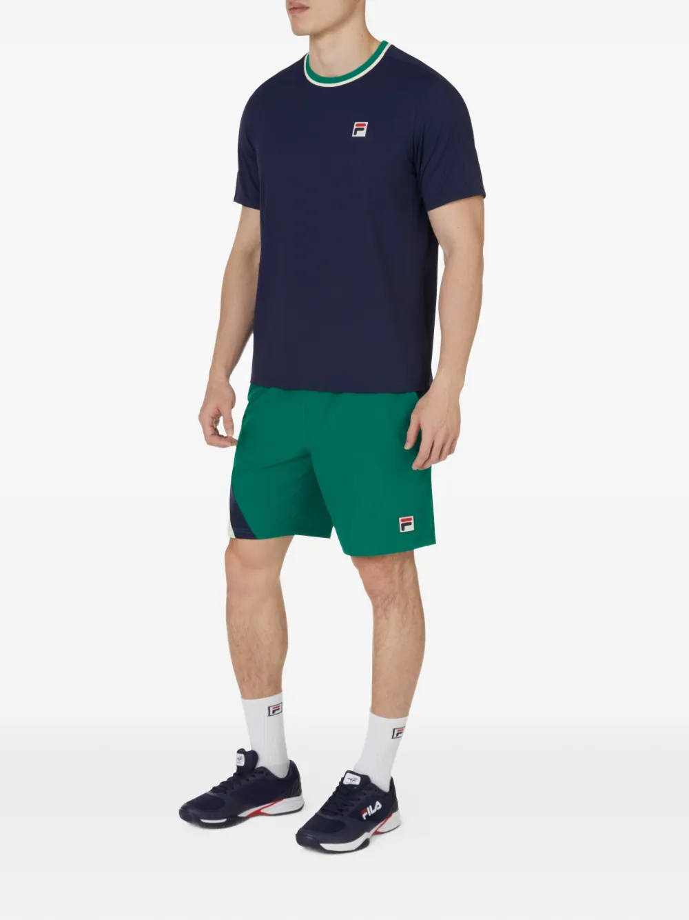 Fila Pro Tennis Heritage T-shirt Blauw