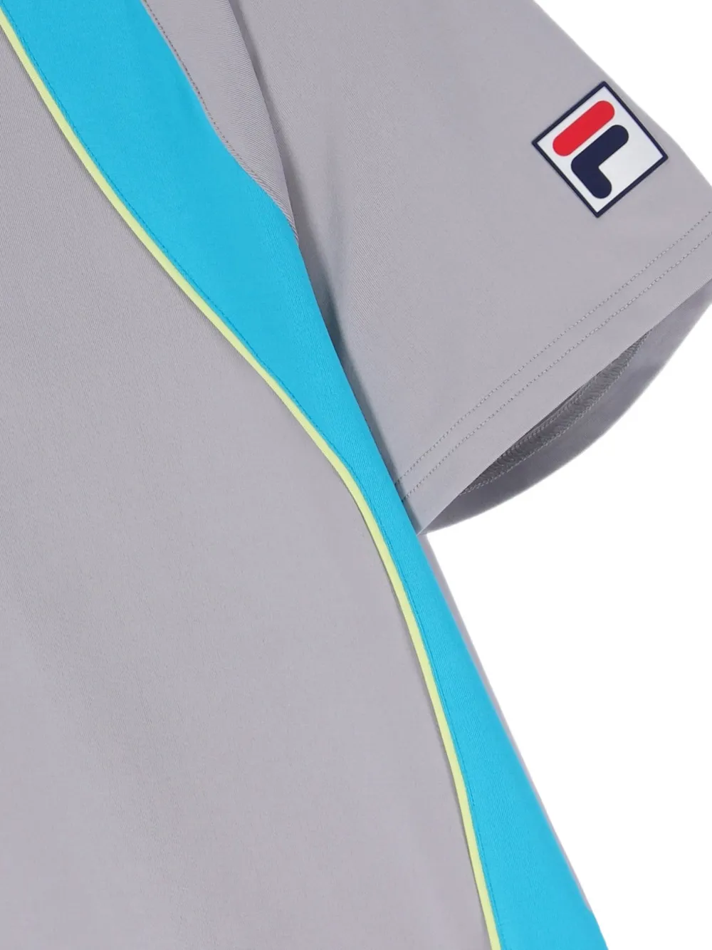 Fila Backspin poloshirt met vlakken Grijs