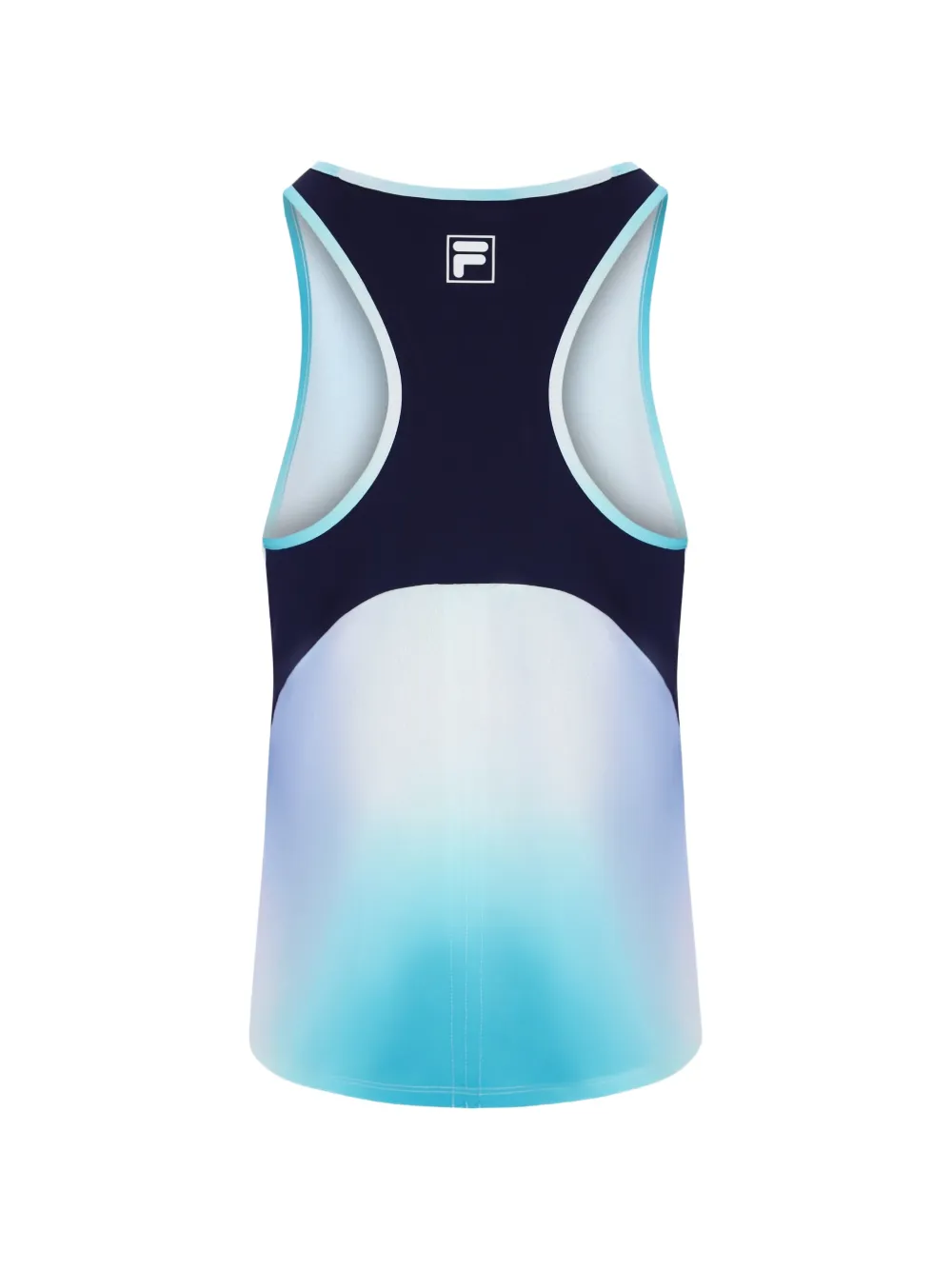 Fila Top met racerback en kleurverloop Blauw