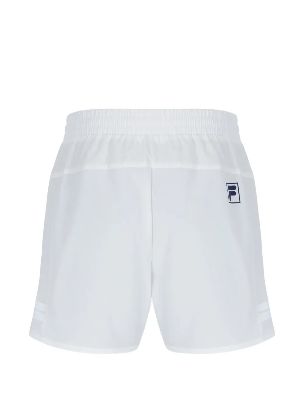 Fila Tennis shorts met logopatch Wit