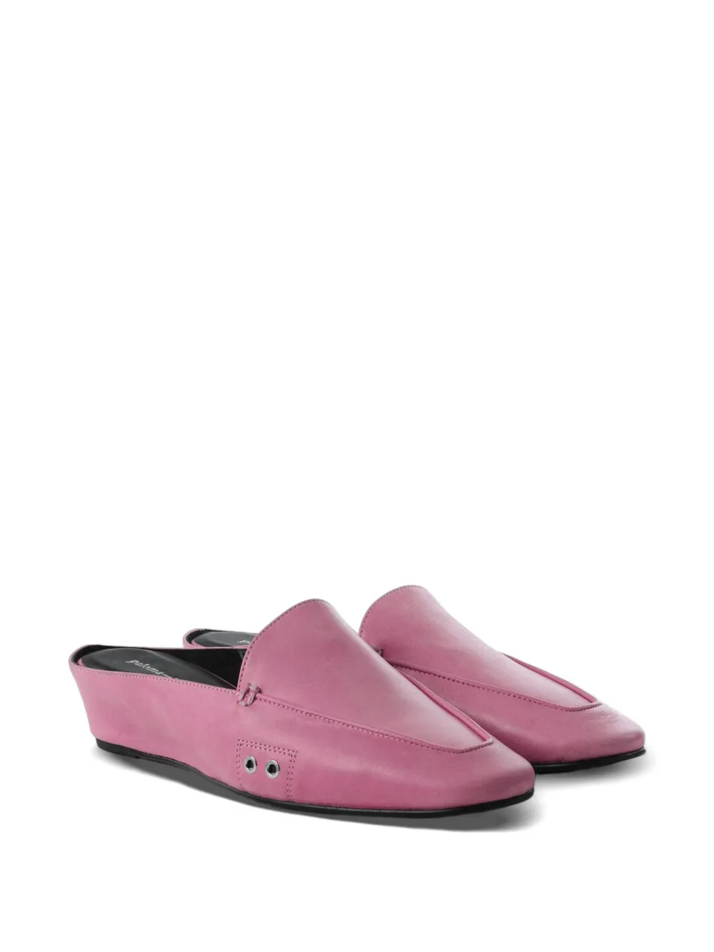 Paloma Wool Loafers met sleehak en ringlets Roze