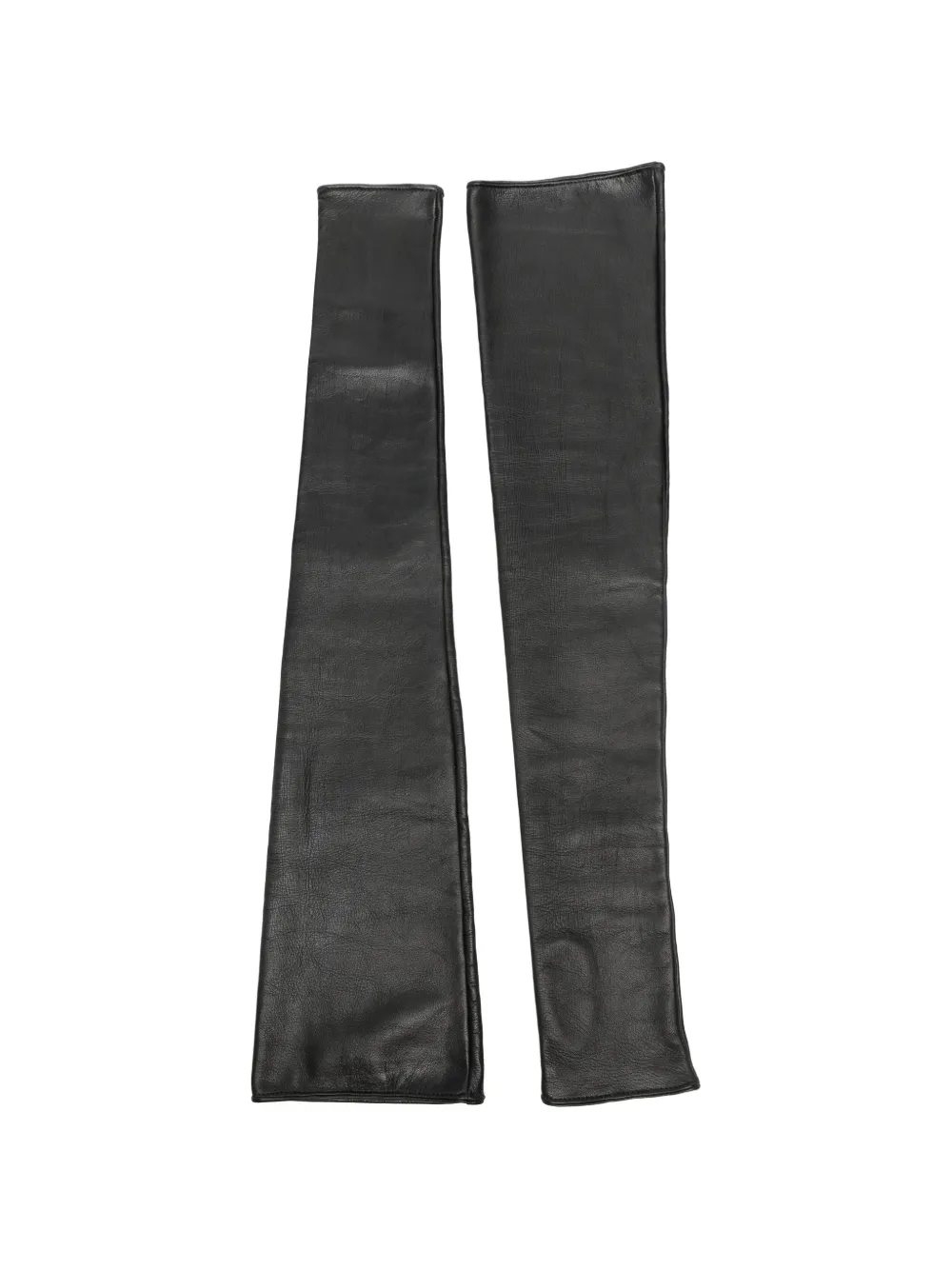 Manokhi thumb-slot leather gloves - Nero