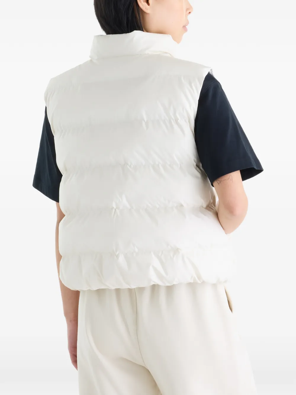 New Balance Boston gewatteerde bodywarmer Wit