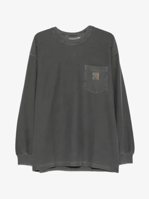 Carhartt WIP sudadera de seda con bolsillo de parche