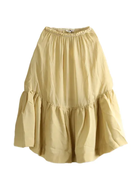 Paloma Wool Lamin ruffled tiered midi skirt