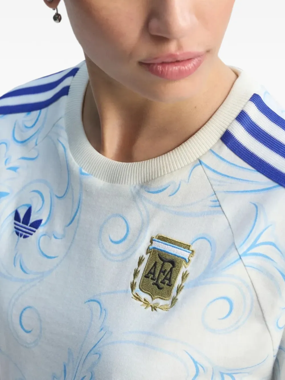 adidas Argentina Originals jurk Wit