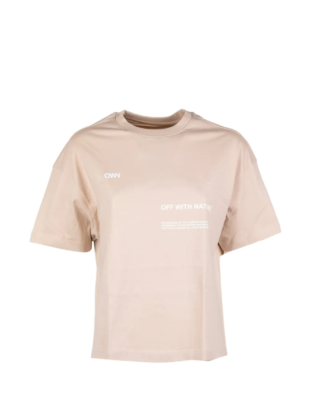 OWN logo-print crew-neck T-shirt