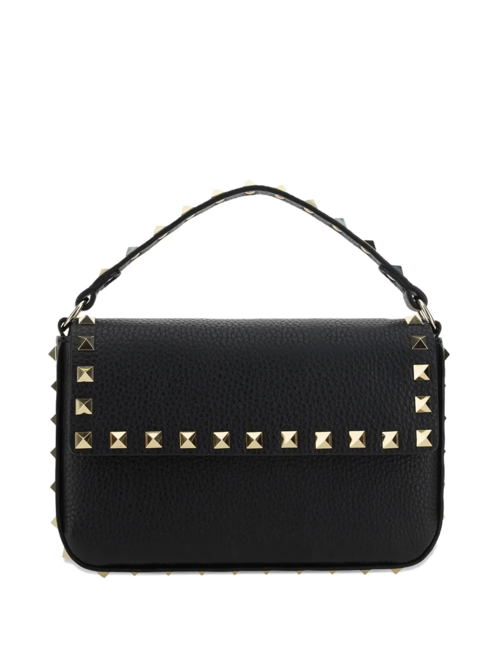 Valentino Garavani mini Rockstud leather tote bag - Nero