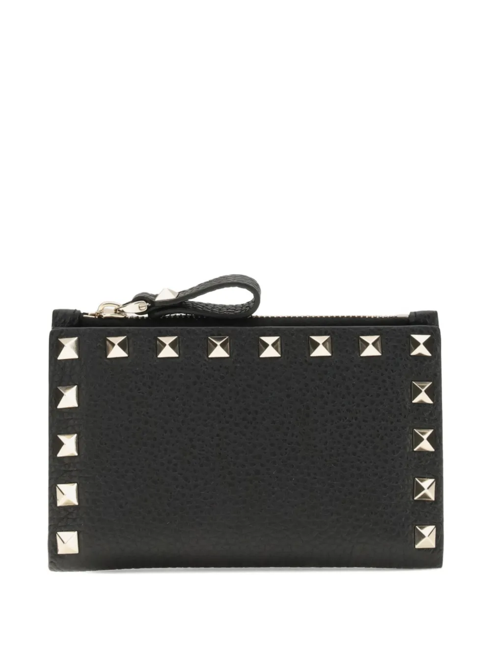 Valentino Garavani Rockstud leather wallet - Nero