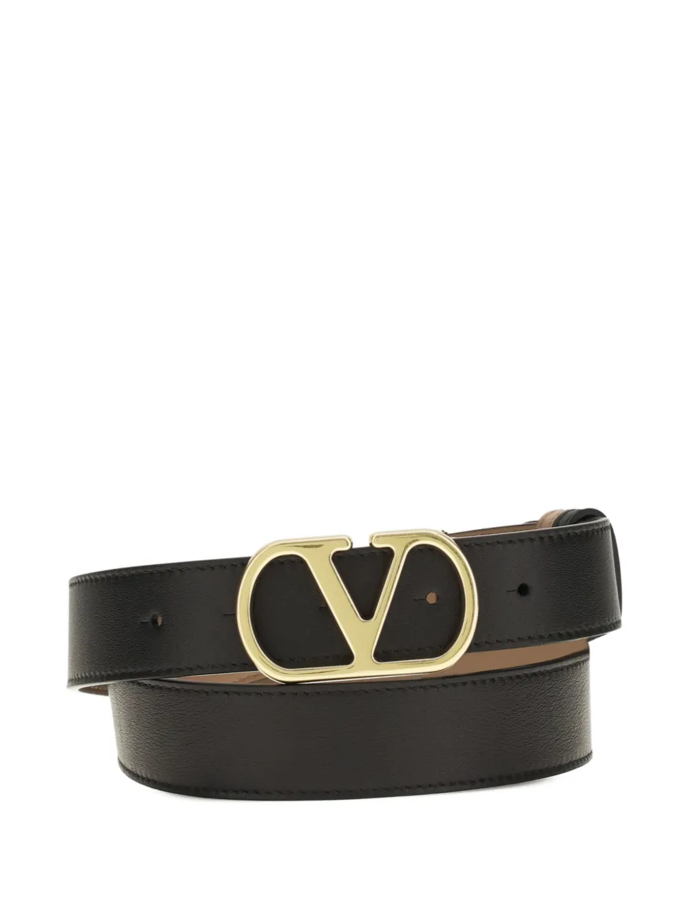 Valentino Garavani VLogo Signature reversible belt - Nero