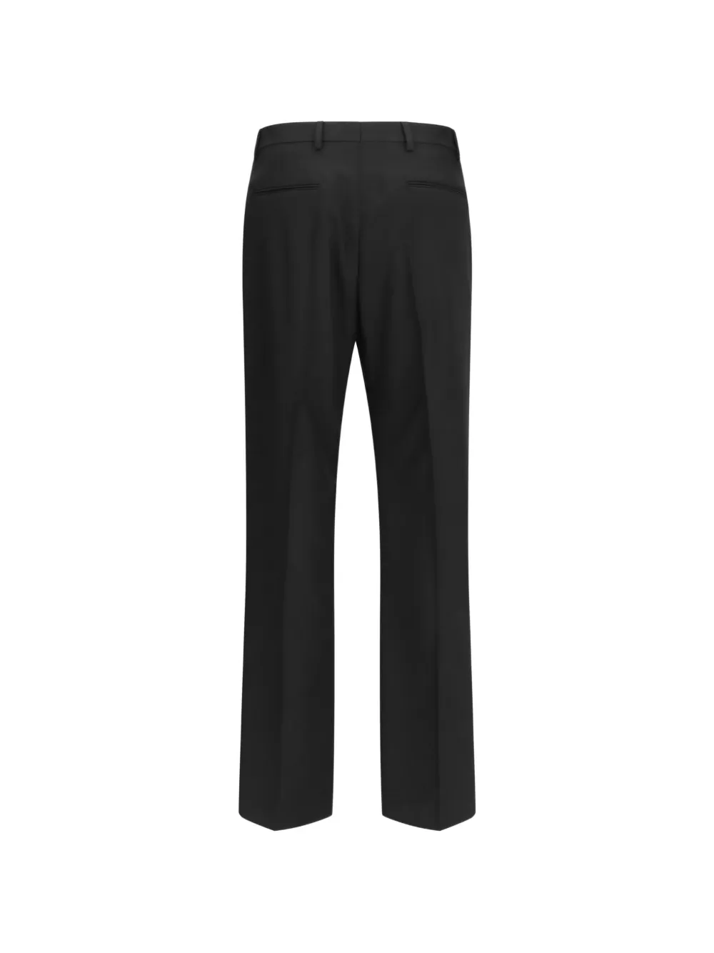 Valentino Garavani Natté-wollen broek Zwart