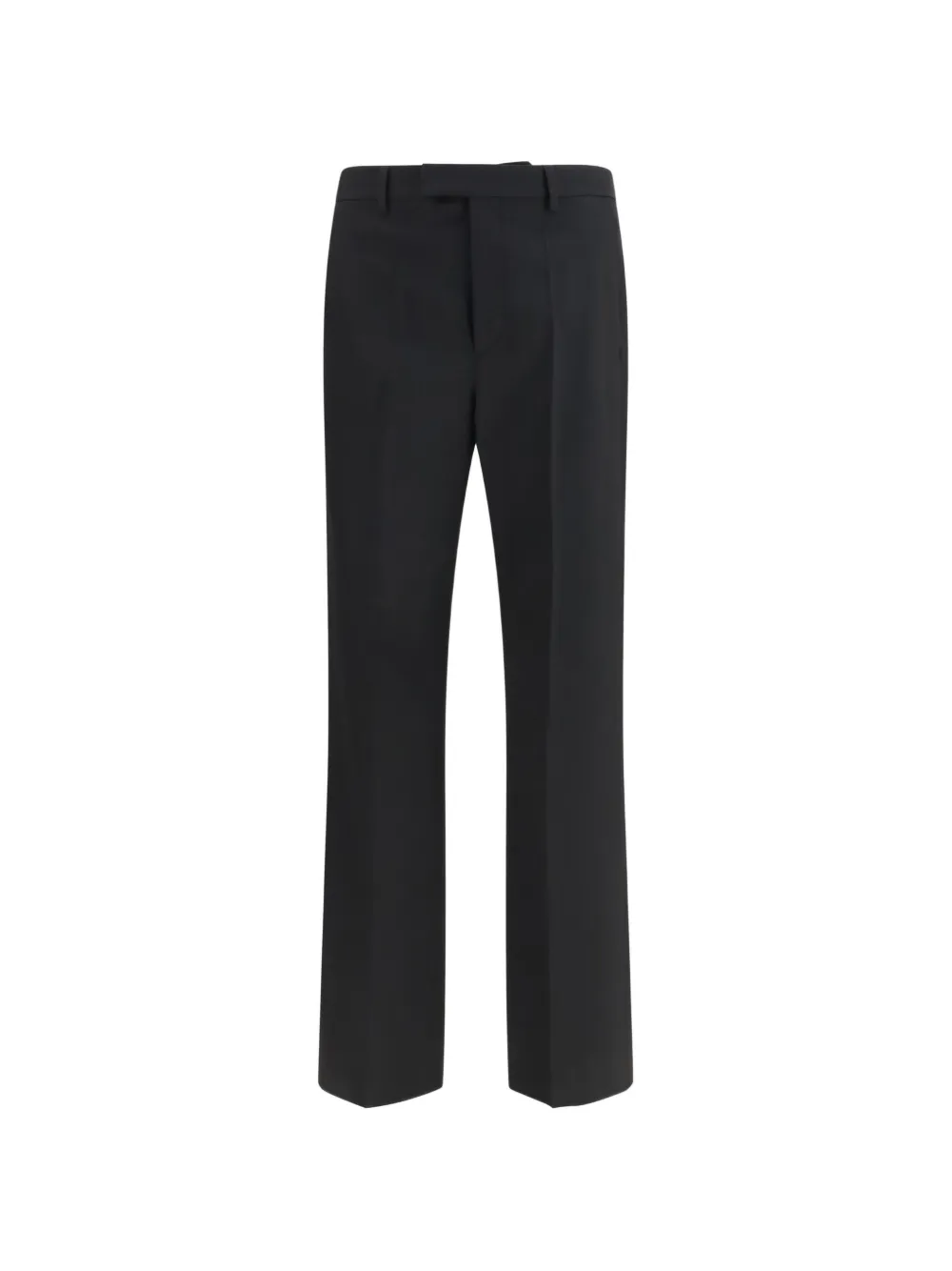 Valentino Garavani natté-wool trousers - Nero