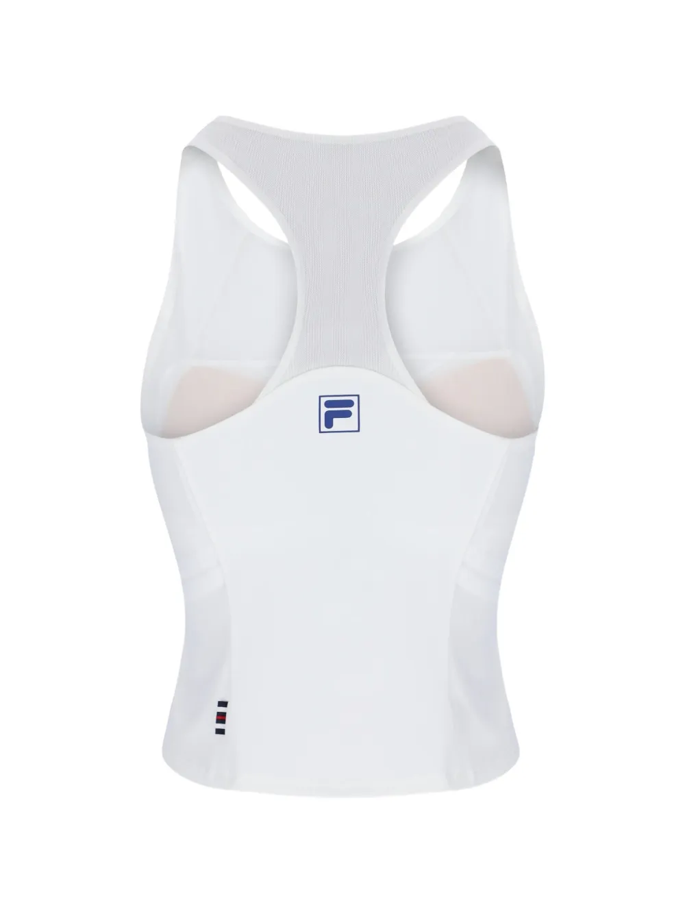 Fila tanktop met racerback en logopatch Wit